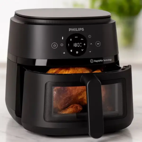 Philips Airfryer 2000 Series NA230/00 de 6,2 litros con ventana frontal