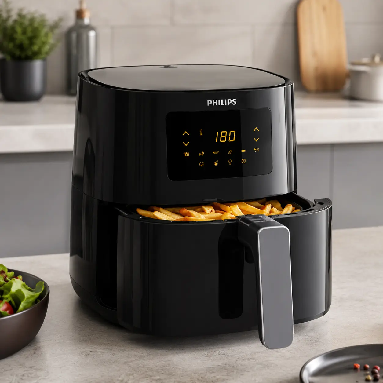 Philips Serie 3000 HD9252/70, freidora de aire digital de 4,1 L