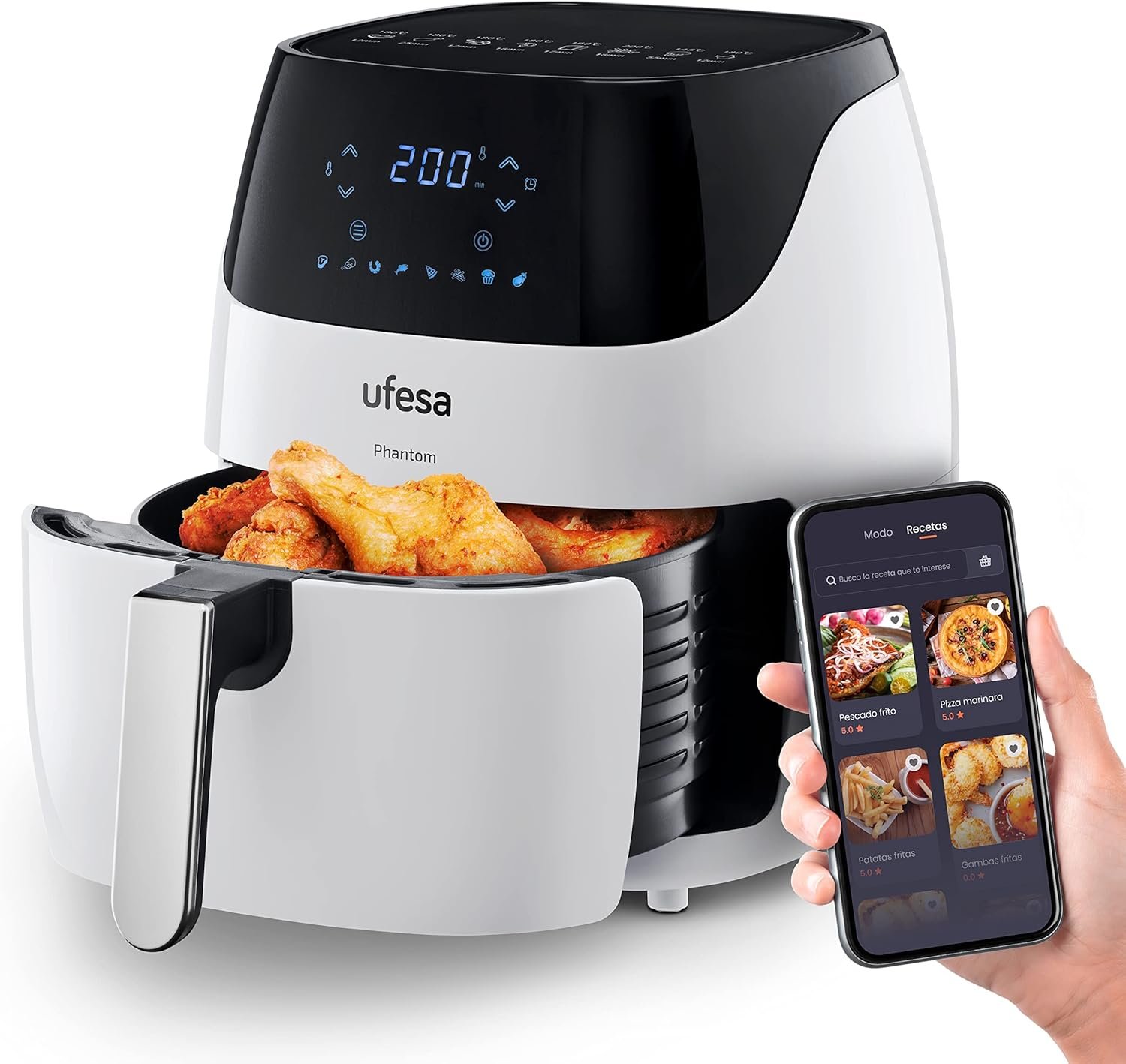 Ufesa AF5100 White Phantom 5 L