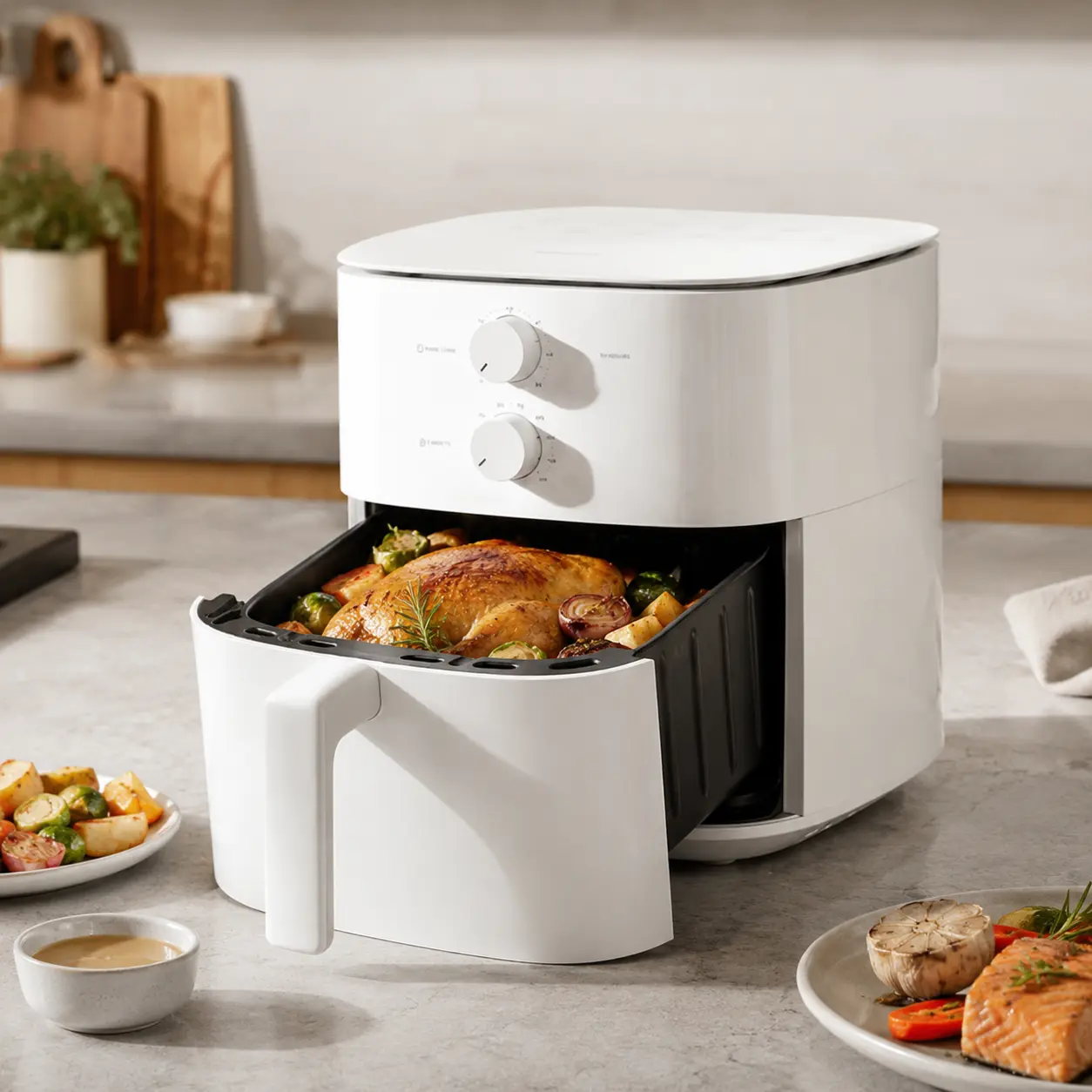 Xiaomi Air Fryer Essential 6L blanca modelo MAF13