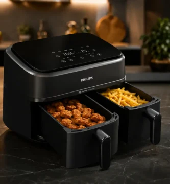 Philips NA35000 opinión clara sobre la Airfryer Dual Basket de 9 L