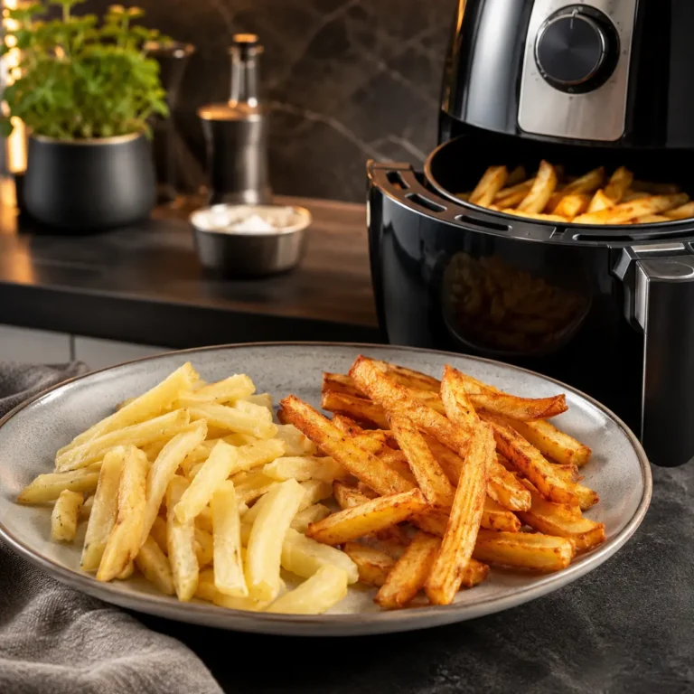Patatas blandas en freidora de aire: causas y solución