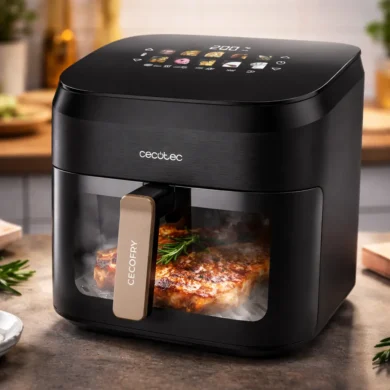 Freidora de aire sin aceite Cecotec Cecofry&Grill Smokin’ 8500