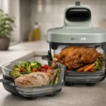 Freidora de cristal y acero inox DREAME Tasti PT60