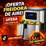 Oferta freidora de aire sin aceite Ufesa Falcon 6.5L