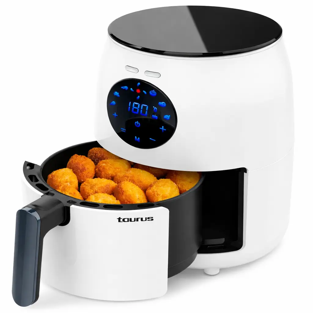 Taurus Respire, freidora de aire compacta para una persona o pareja