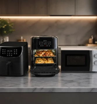 Airfryer vs horno vs microondas: qué consume más y cuándo conviene cada uno