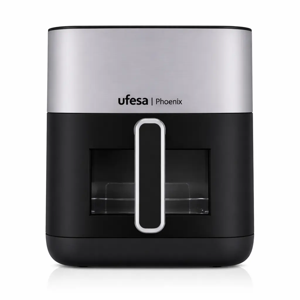 Freidora de Aire con Vapor Ufesa Phoenix con ventana, luz interior y doble resistencia