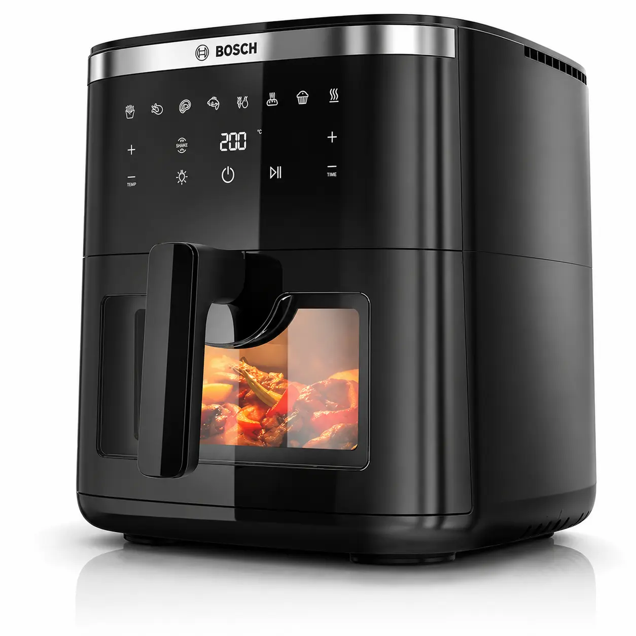 Freidora de aire Bosch Serie 6 MAF671B0 alternativa para limpieza y mantenimiento