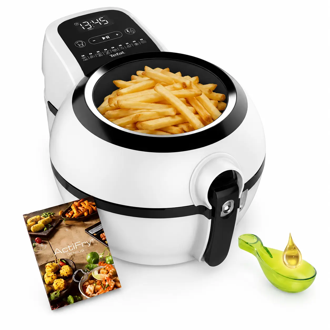 Tefal ActiFry Genius Snacking FZ761015 con pala removedora