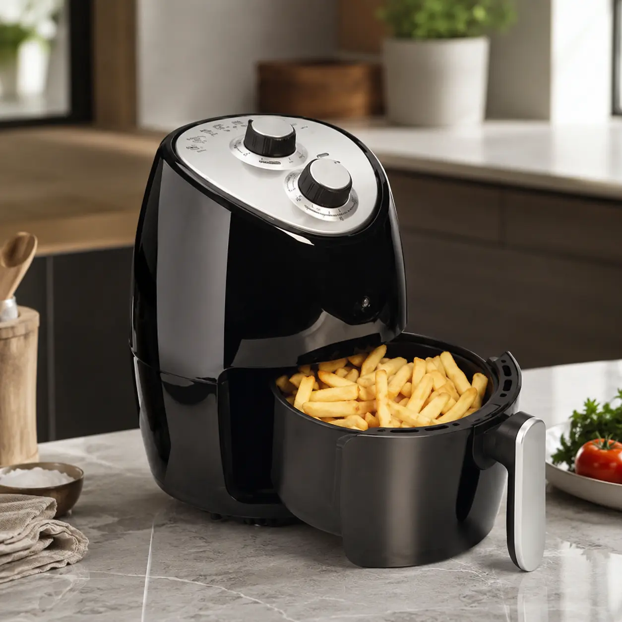 Ariete Airy Fryer Compact 4617, freidora de aire compacta para una ración.