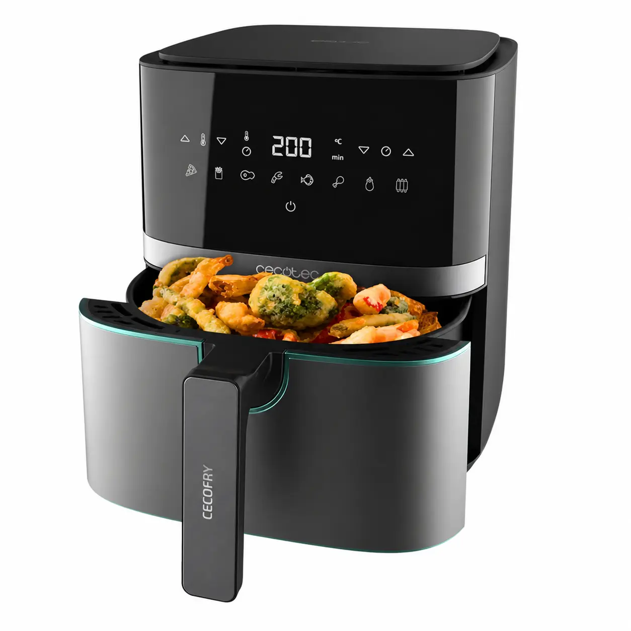 Cecotec Cecofry Full InoxBlack 5500 Pro freidora de aire de 5,5 litros