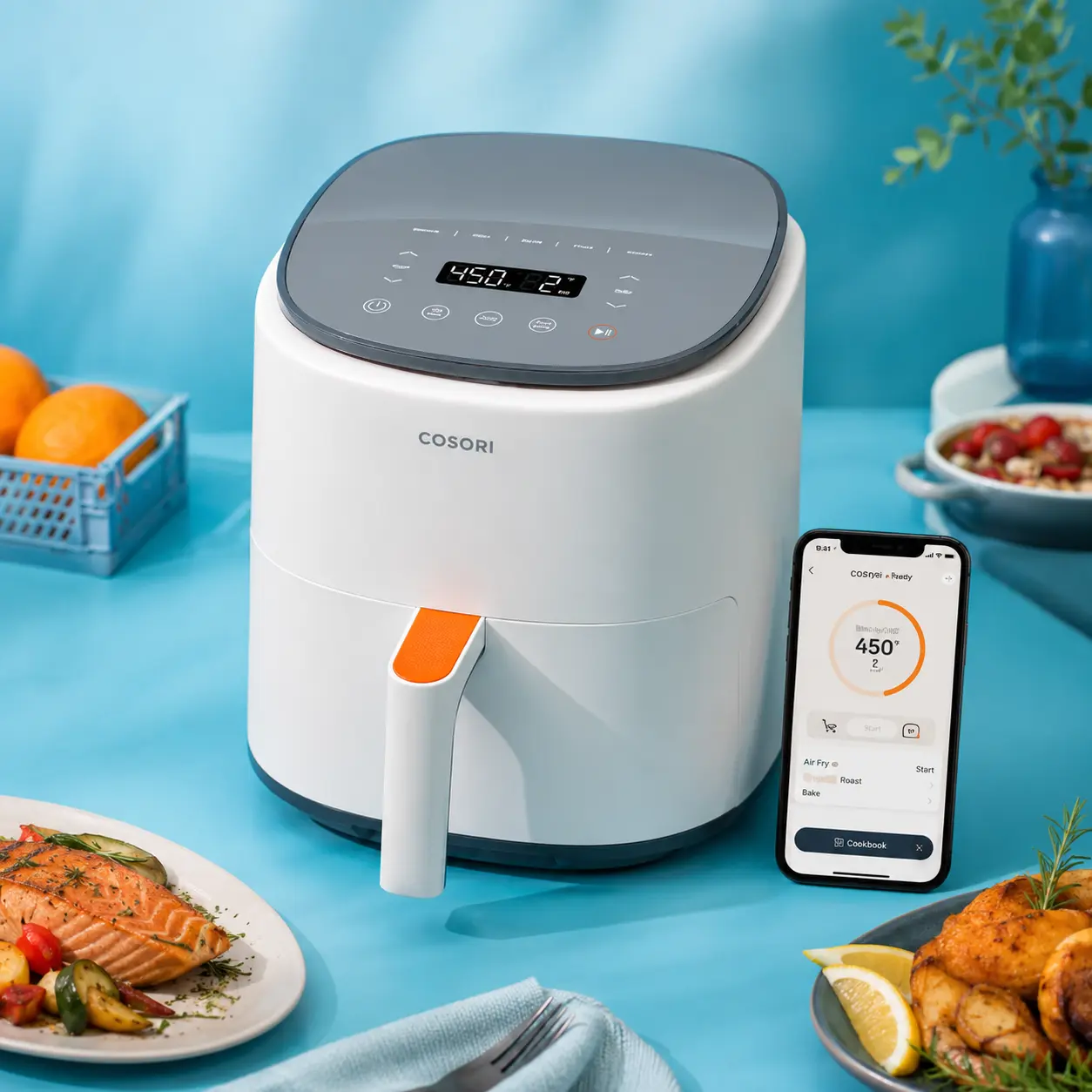 Cosori Lite 3,8 L CAF-LI401S, freidora de aire compacta inteligente