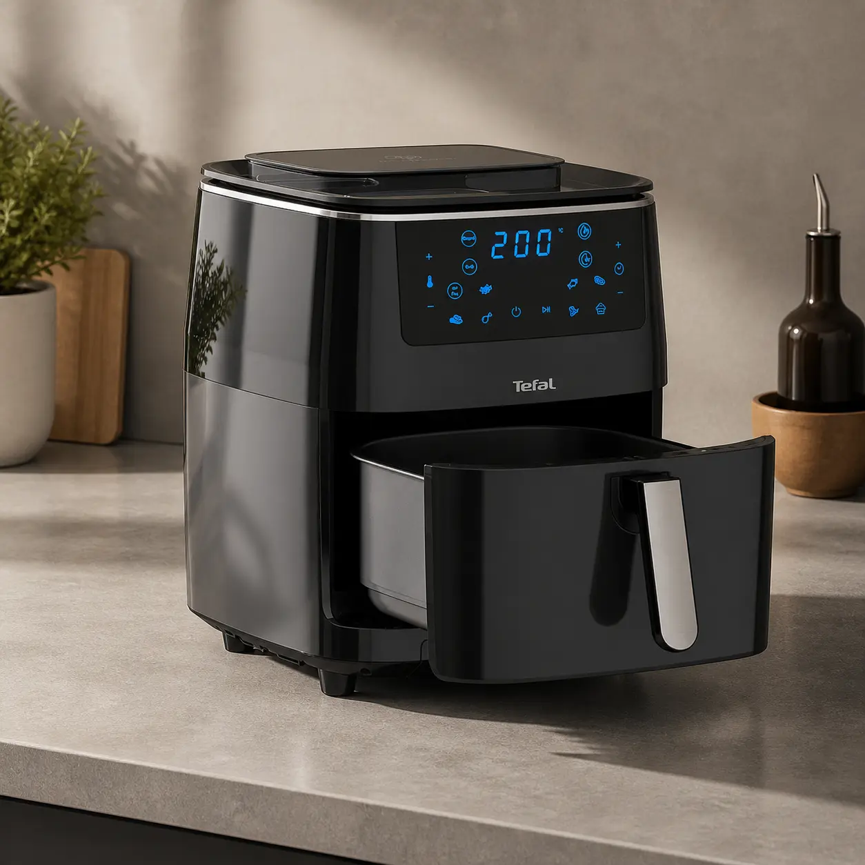 Tefal Easy Fry Grill & Steam FW201815, freidora de aire 3 en 1 con vapor, grill y aire caliente
