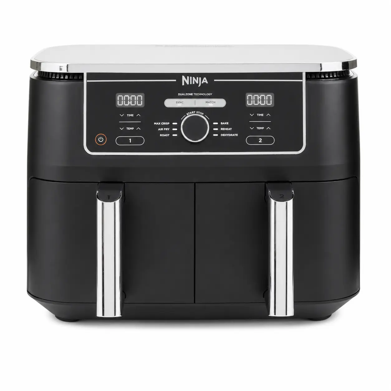 Ninja Dual Zone AF400EU de 9,5 litros con doble cajón horizontal