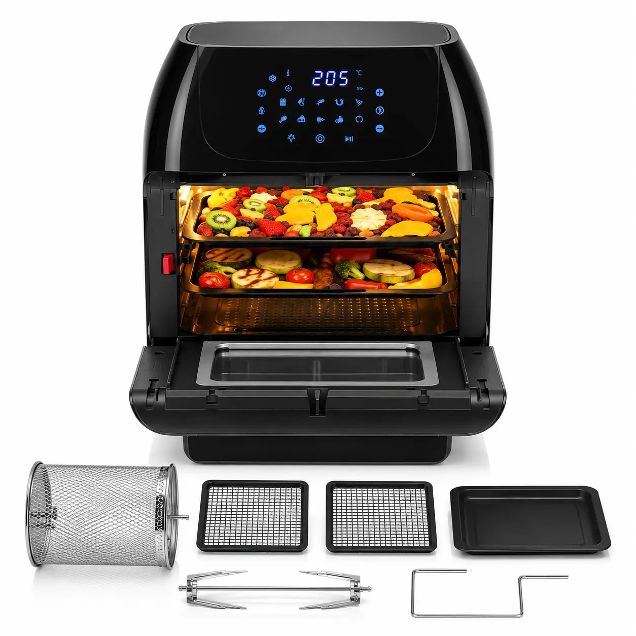 Aigostar Owen 12 L: horno air fryer compacto.