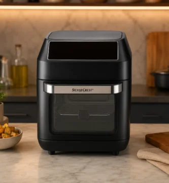 Freidora de aire horno Silvercrest 12 L 9 en 1