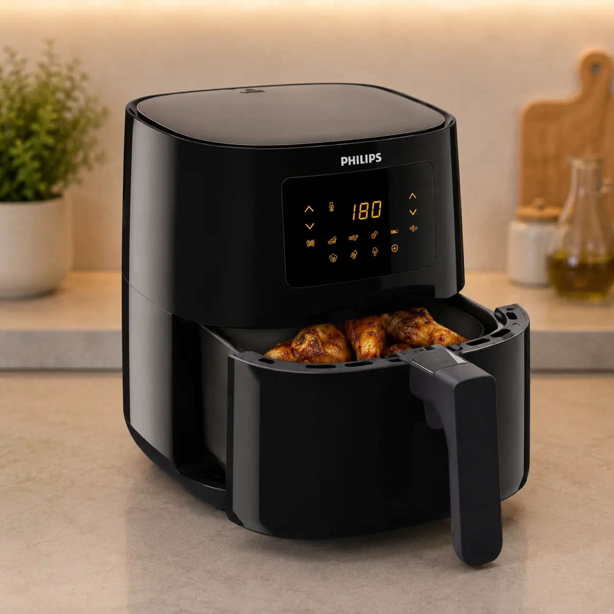 Philips Airfryer Serie 3000 HD9252/90 de 4,1 litros con panel táctil