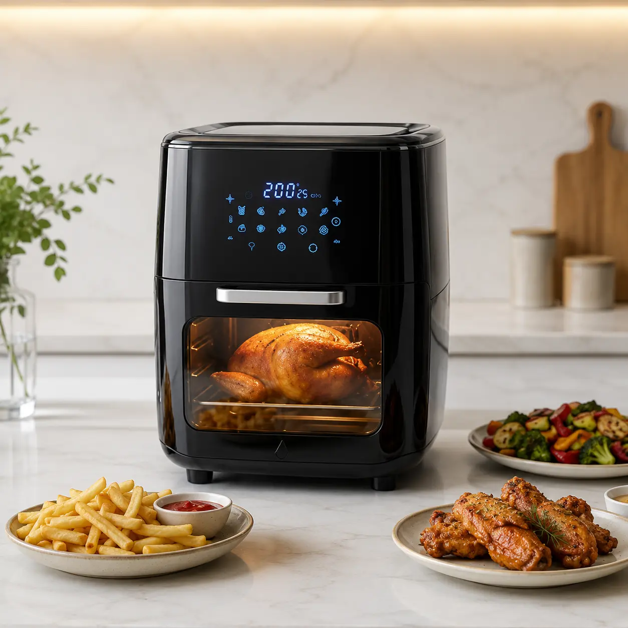 STARLYF Air Oven horno freidora de aire con cesto giratorio