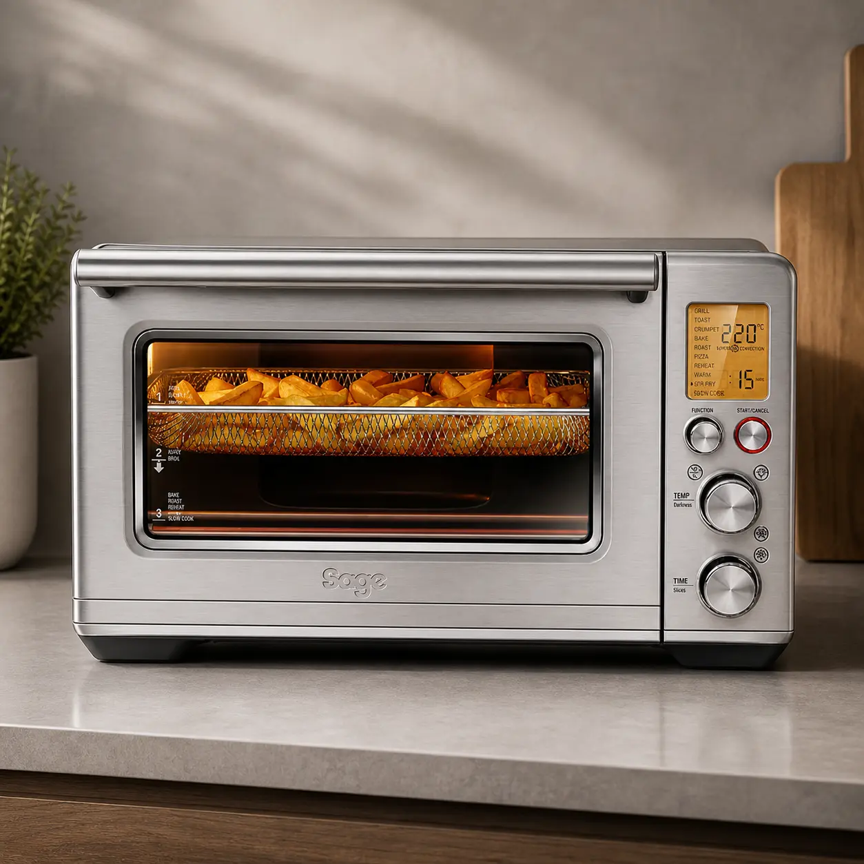 Sage Smart Oven Air Fryer XL, horno de sobremesa con función airfryer