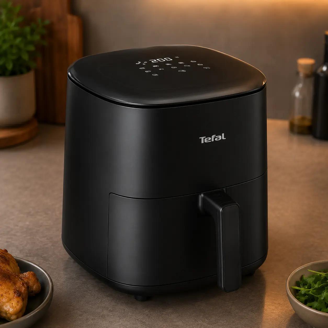 Tefal EY2458 Easy Fry Max freidora de aire de 5 L con pantalla táctil